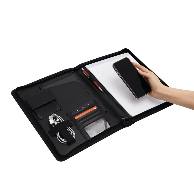 Portfolio HILL DALE ZIP w formacie A4 z nadrukiem na zamówienie Zdjęcie 6