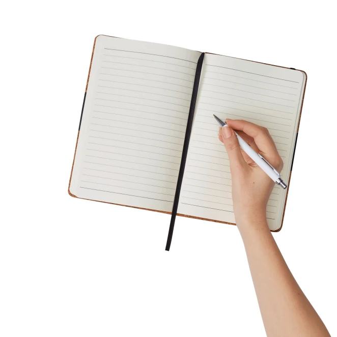 Notatnik AMBIENCE w formacie A5 z logo firmy Zdjęcie 5