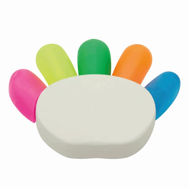 Zakreślacz HANDS UP z naniesieniem logo Zdjęcie 2