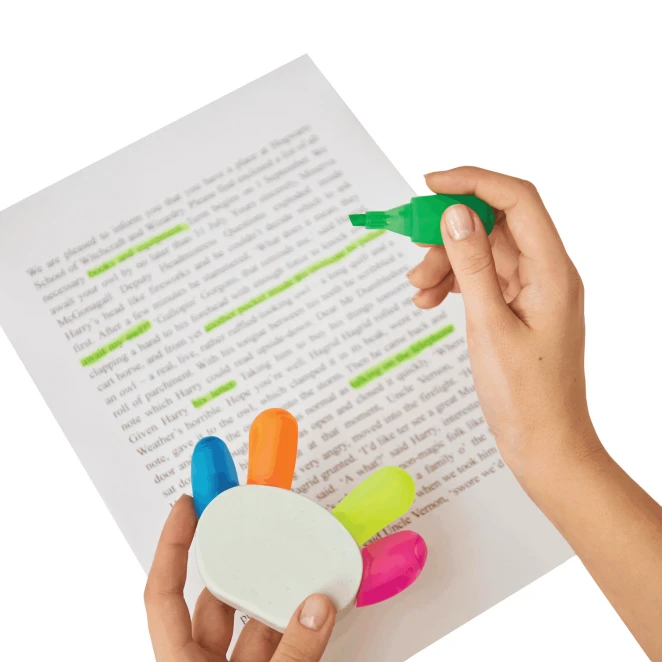 Zakreślacz HANDS UP z naniesieniem logo Zdjęcie 5