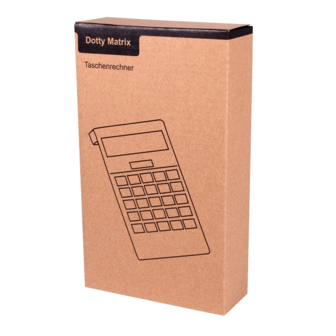 10-cyfrowy kalkulator DOTTY MATRIX z naniesieniem logo Zdjęcie 5