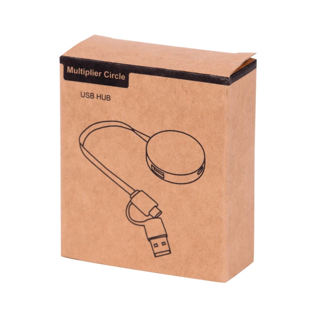 USB hub MULTIPLIER CIRCLE z naniesieniem logo Zdjęcie 6