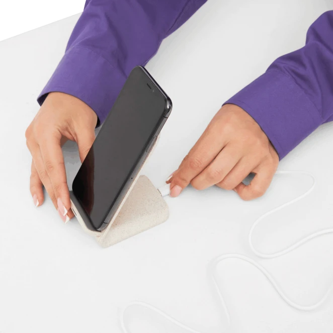 Bezprzewodowa stacja ładująca INDUCTIVE z nadrukiem na zamówienie Zdjęcie 6