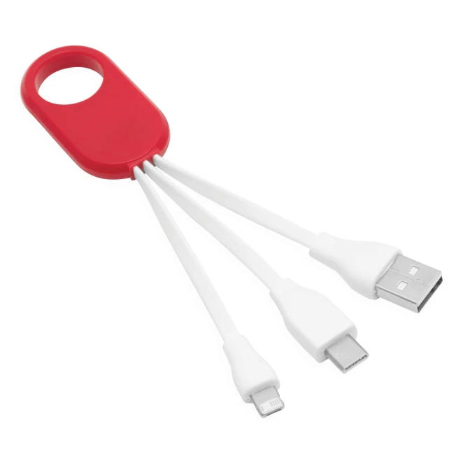 Kabel ładujący GET THREE z nadrukiem na zamówienie Zdjęcie 2