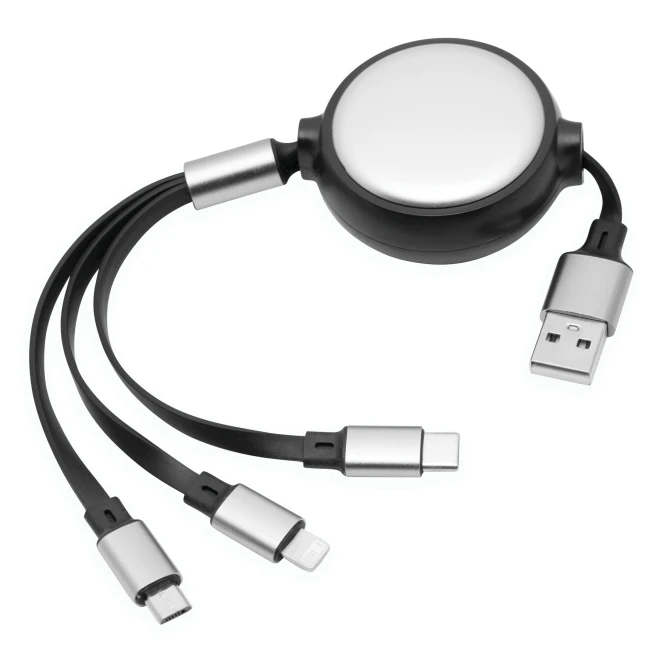 Kabel ładujący RETRACT z logo Zdjęcie 2