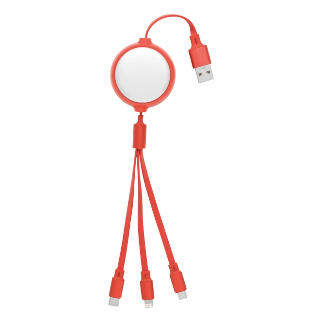 Kabel ładujący RETRACT z logo Zdjęcie 3