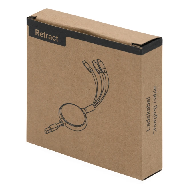 Kabel ładujący RETRACT z logo Zdjęcie 4