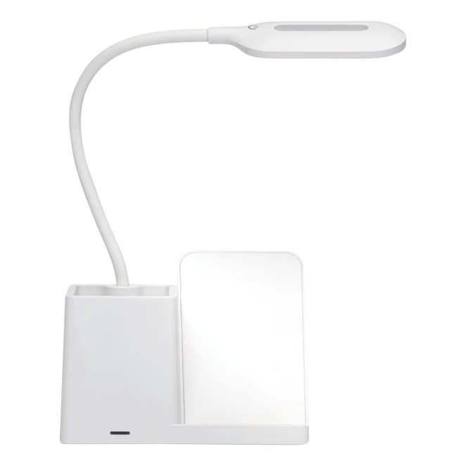Lampa biurkowa ze stacją ładującą LIGHT & CHARGE do nałożenia logo Zdjęcie 4