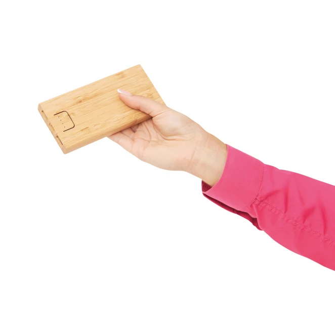 Powerbank BAMBOO ENERGY do drukowania logo Zdjęcie 9