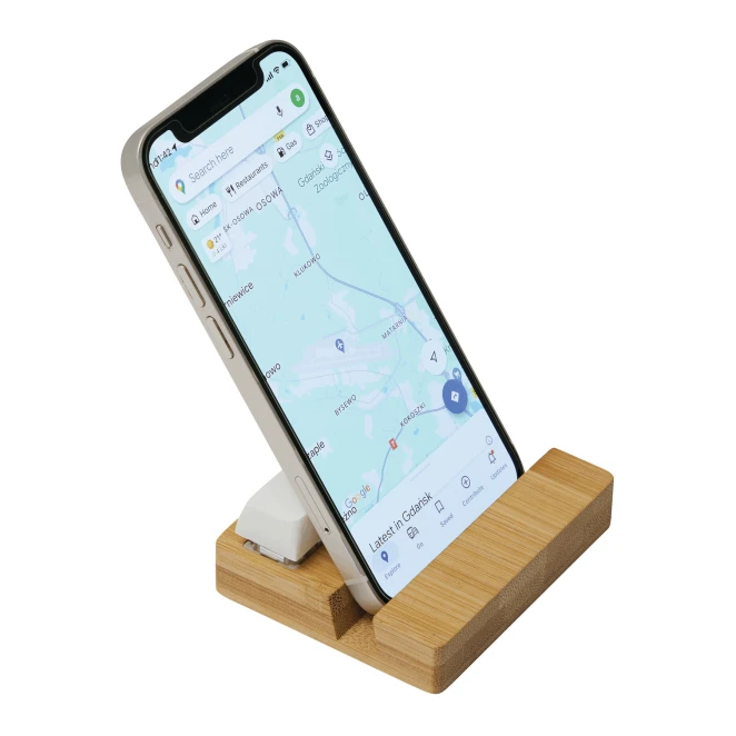 Uchwyt na telefon CLICKER. z nadrukiem logo Zdjęcie 6