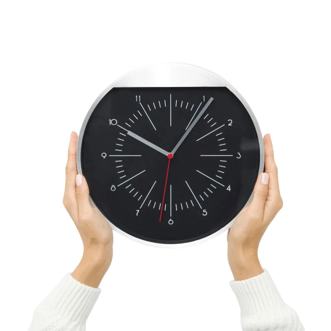 Zegar ścienny ROUNDABOUT do drukowania logo Zdjęcie 4