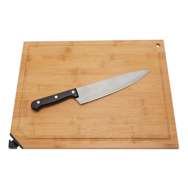 Duża deska do krojenia BAMBOO SHARP z logo firmy Zdjęcie