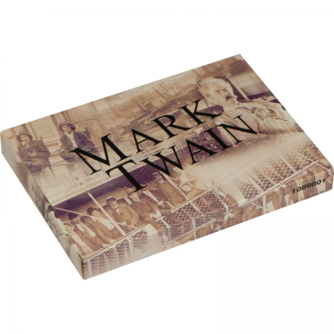 Zestaw piśmienny długopis i pióro kulkowe Mark Twain do drukowania logo Zdjęcie 6