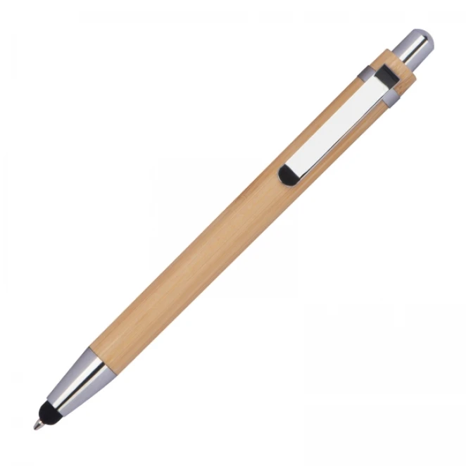 Długopis bambusowy touch pen do nałożenia logo Zdjęcie 4