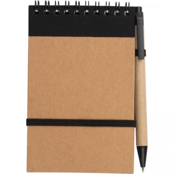 Notatnik w linie z długopisem z nadrukiem na zamówienie Zdjęcie 5