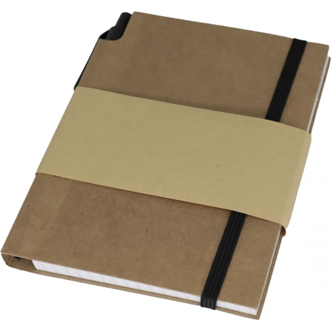 Notatnik A6 w kratkę z nadrukiem logo Zdjęcie 7