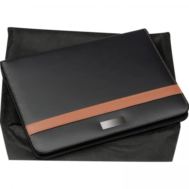 Folder A4 z notatnikiem w linie z naniesieniem logo Zdjęcie 7