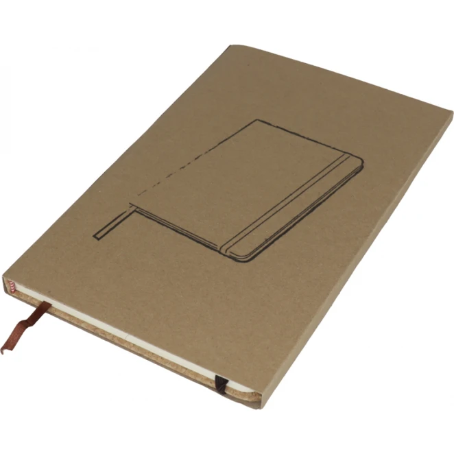 Notatnik A5 w linie okładką z korka do naniesienia logo Zdjęcie 10