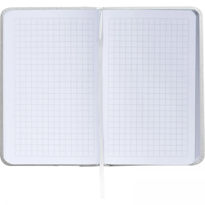 Notatnik A6 w kratkę do naniesienia logo Zdjęcie 6