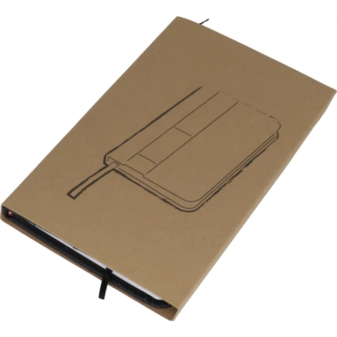 Notatnik A6 w kratkę do naniesienia logo Zdjęcie 8