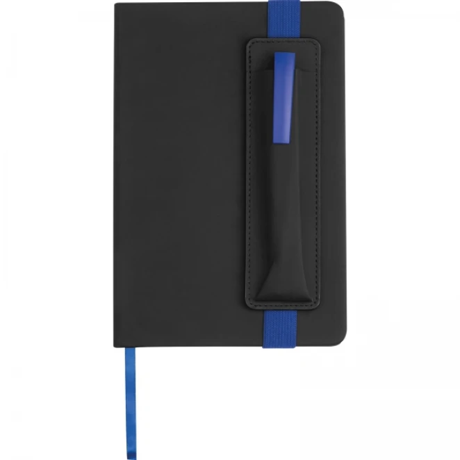 Notatnik A5 w linie z długopisem z naniesieniem logo Zdjęcie 4