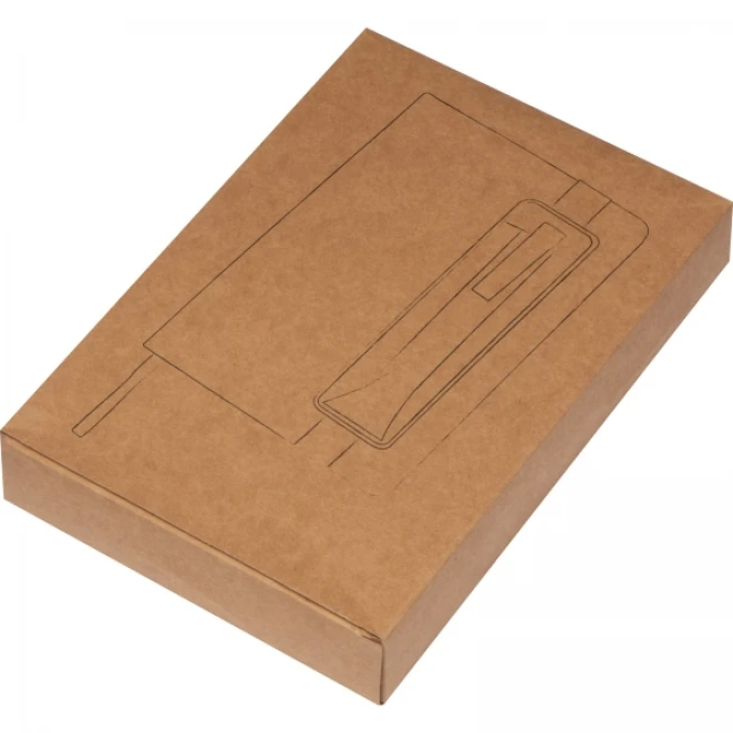 Notatnik A5 w linie z długopisem z naniesieniem logo Zdjęcie 9