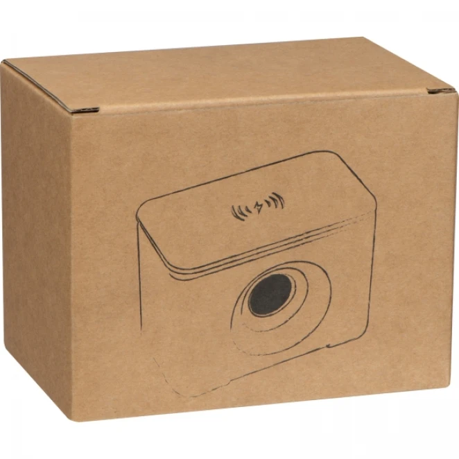 Głośnik bluetooth z ładowarką indukcyjną z logo Zdjęcie 3