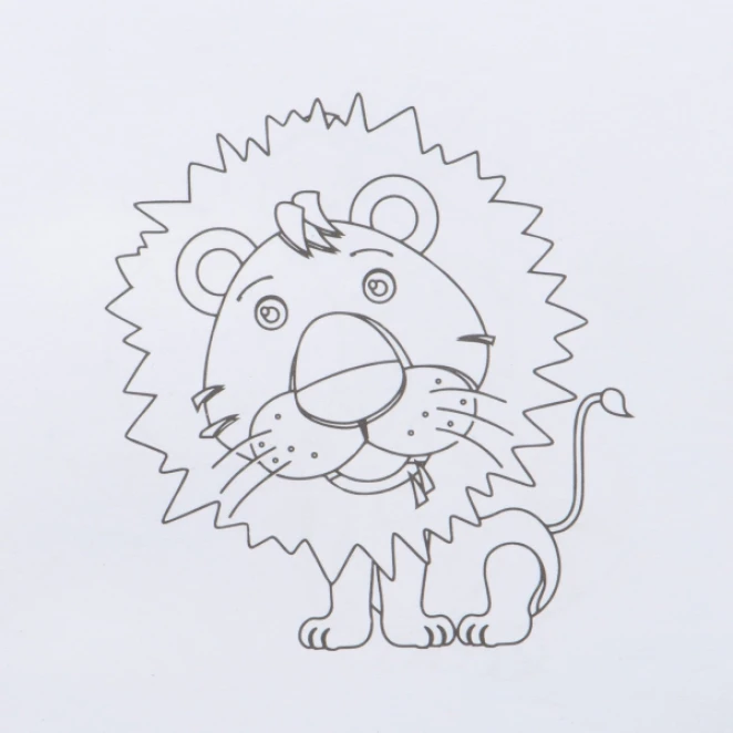 Kolorowanka z kredkami drewnianymi 12 kolorów do naniesienia logo Zdjęcie 8