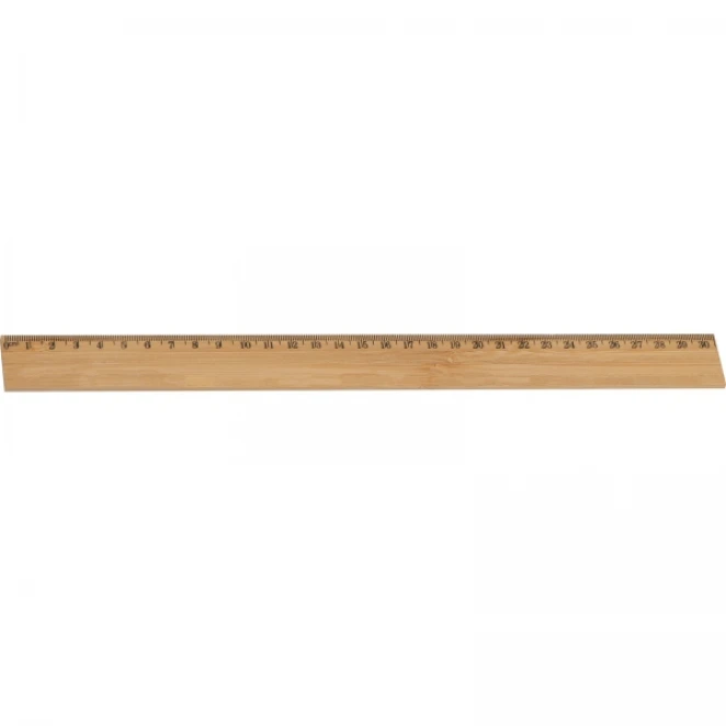 Linijka bambusowa 30 cm do nałożenia logo Zdjęcie 2