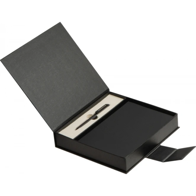 Zestaw notes A5 i długopis CrisMa z logo Zdjęcie