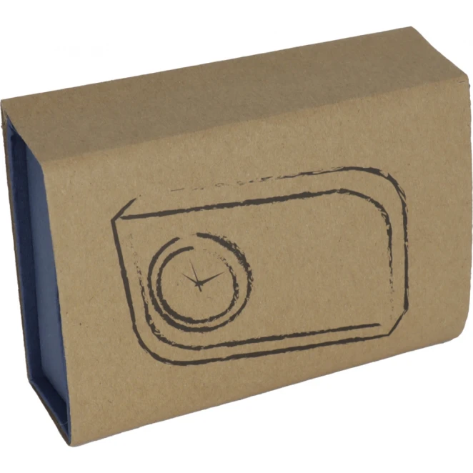 Szklany blok z zegarem z nadrukiem logo Zdjęcie 7