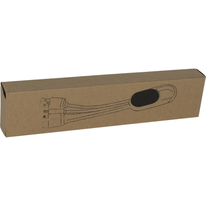 Kabel do ładowania 3w1 z logo firmy Zdjęcie 5