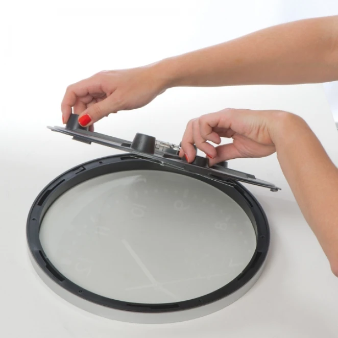 Zegar ścienny CrisMa 35 x 5 cm do naniesienia logo Zdjęcie 7