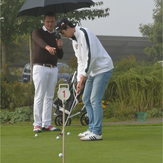 Parasol automatyczny XXL do gry w golfa ø132 cm z nadrukiem na zamówienie Zdjęcie 6