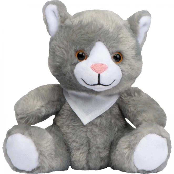 Zabawka pluszowy kotek z nadrukiem na zamówienie Zdjęcie