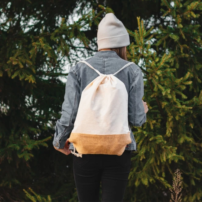 Worek bawełniany 140 g/m2 do drukowania logo Zdjęcie 3