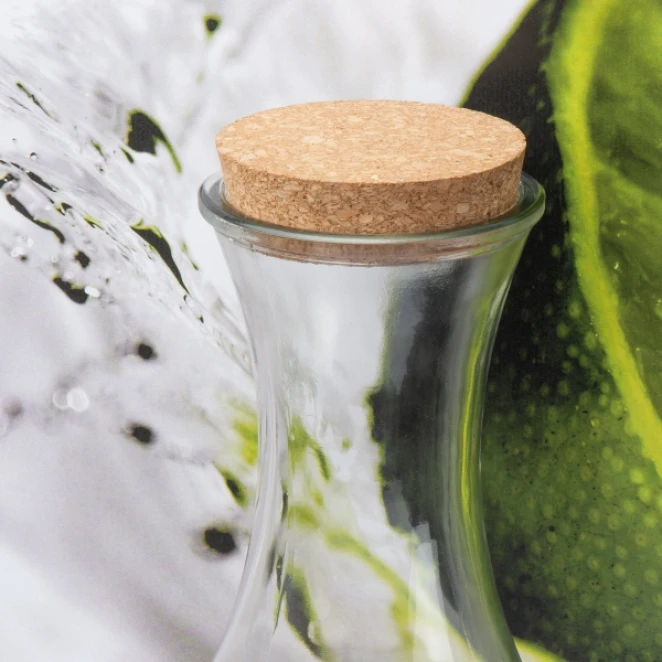 Karafka szklana 1000 ml z nadrukiem logo Zdjęcie 4