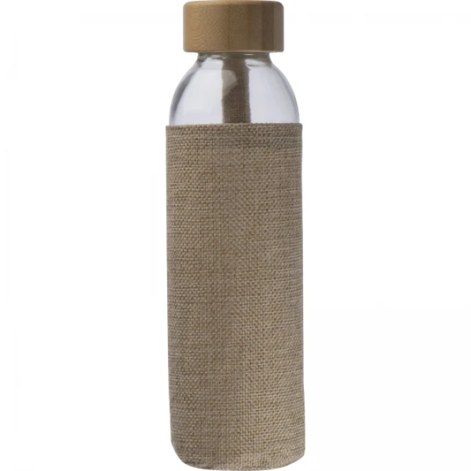 Butelka szklana z pokrowcem 500 ml do nałożenia logo Zdjęcie 6