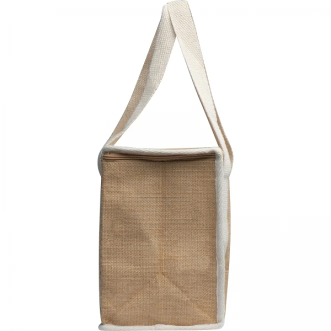 Torba termiczna z juty z logo Zdjęcie 7