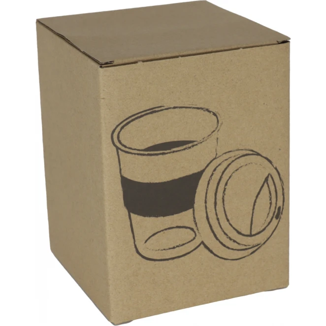 Kubek szklany z pokrywką 300 ml do naniesienia logo Zdjęcie 6