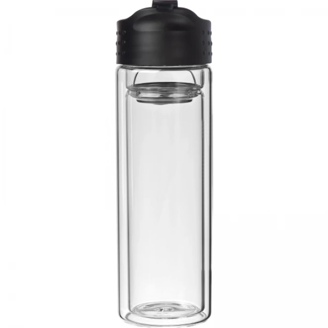 Butelka szklana termiczna 400 ml z nadrukiem logo Zdjęcie 6