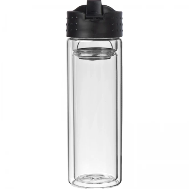 Butelka szklana termiczna 400 ml z nadrukiem logo Zdjęcie 7