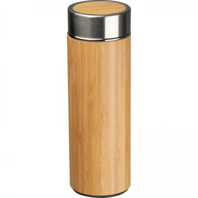 Zestaw kubek termiczny 360 ml i butelka termiczna 450 ml z logo firmy Zdjęcie 3