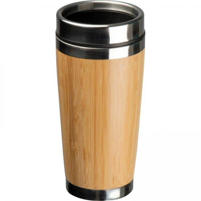 Zestaw kubek termiczny 360 ml i butelka termiczna 450 ml z logo firmy Zdjęcie 5