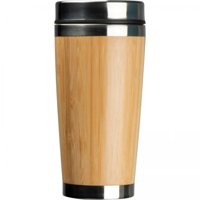 Zestaw kubek termiczny 360 ml i butelka termiczna 450 ml z logo firmy Zdjęcie 7