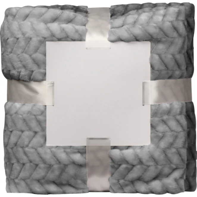 Duży koc z naniesieniem logo Zdjęcie 4