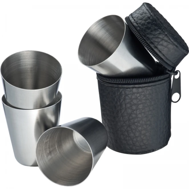 Zestaw 4 kieliszków 30 ml z nadrukiem logo Zdjęcie