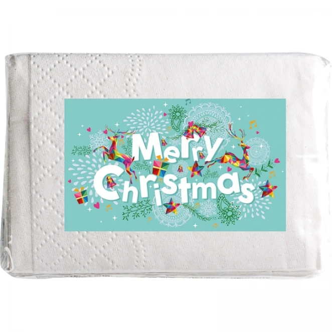 Chusteczki higieniczne z logo firmy Zdjęcie 3