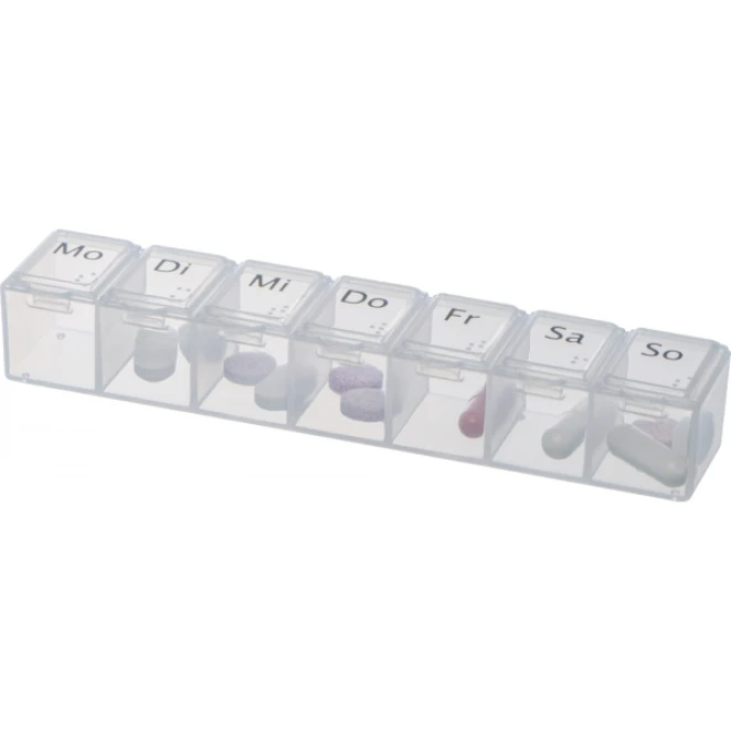 Pudełko na lekarstwa z logo Zdjęcie 2