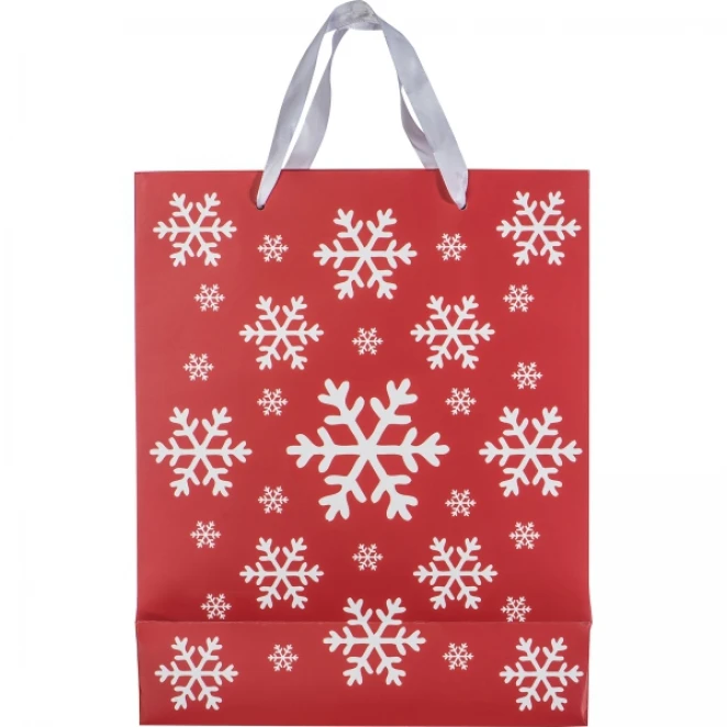 Torebka prezentowa, duża XMAS z logo Zdjęcie 2
